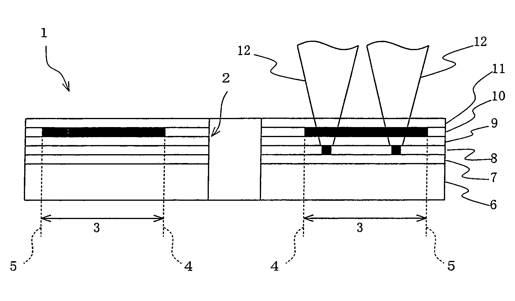 Optical storage medium enabling uniform light transmittance, optical read/write apparatus for same, and optical read/write method for same