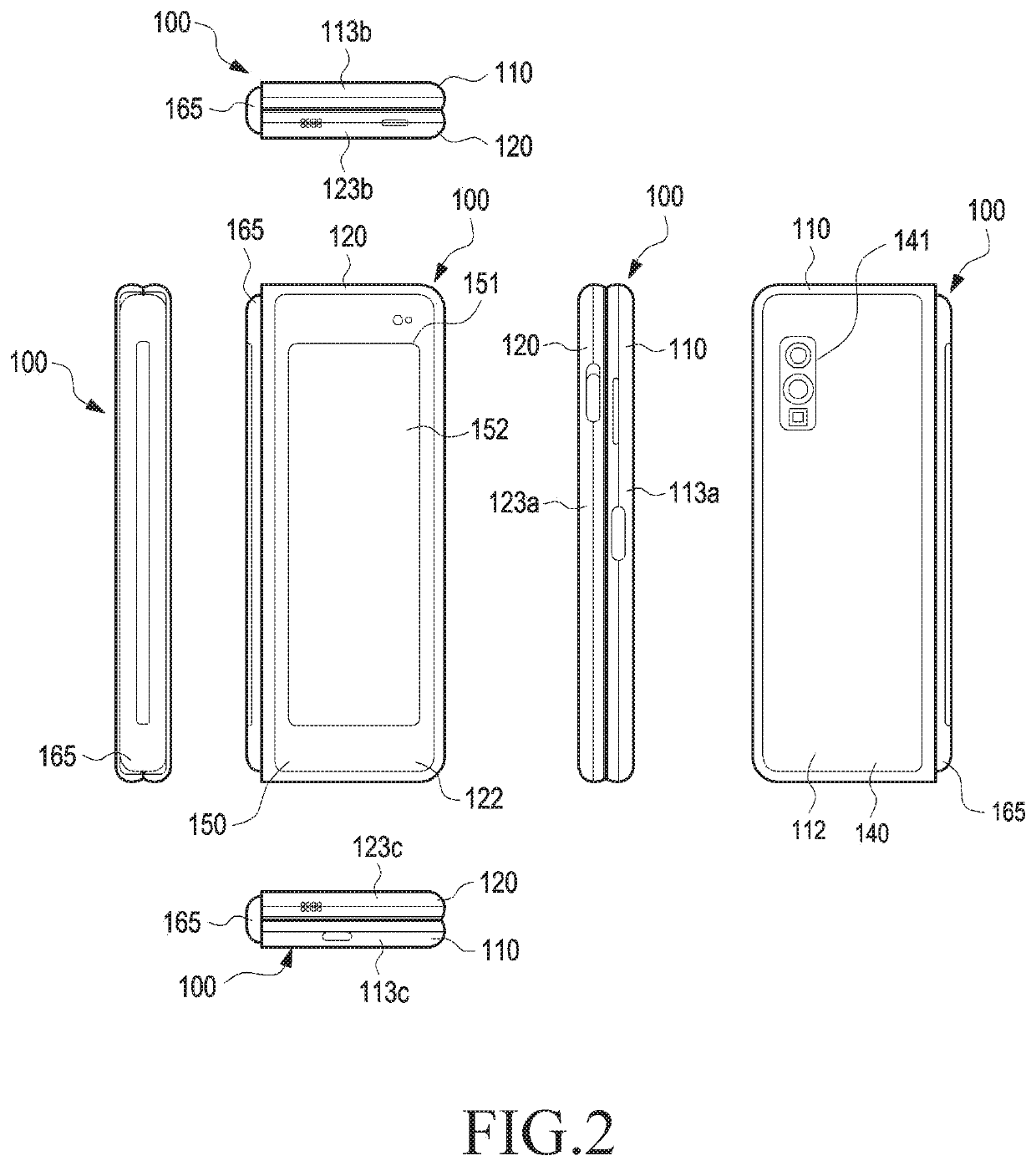 Electronic device including elastic member