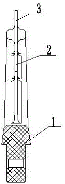 Sweeping brush piece for feeding machine