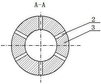 A method of improving the service life of the mud cannon nozzle of the blast furnace front equipment