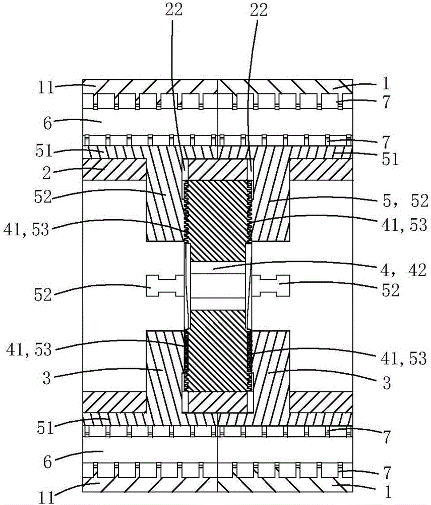 Electric power connection fitting