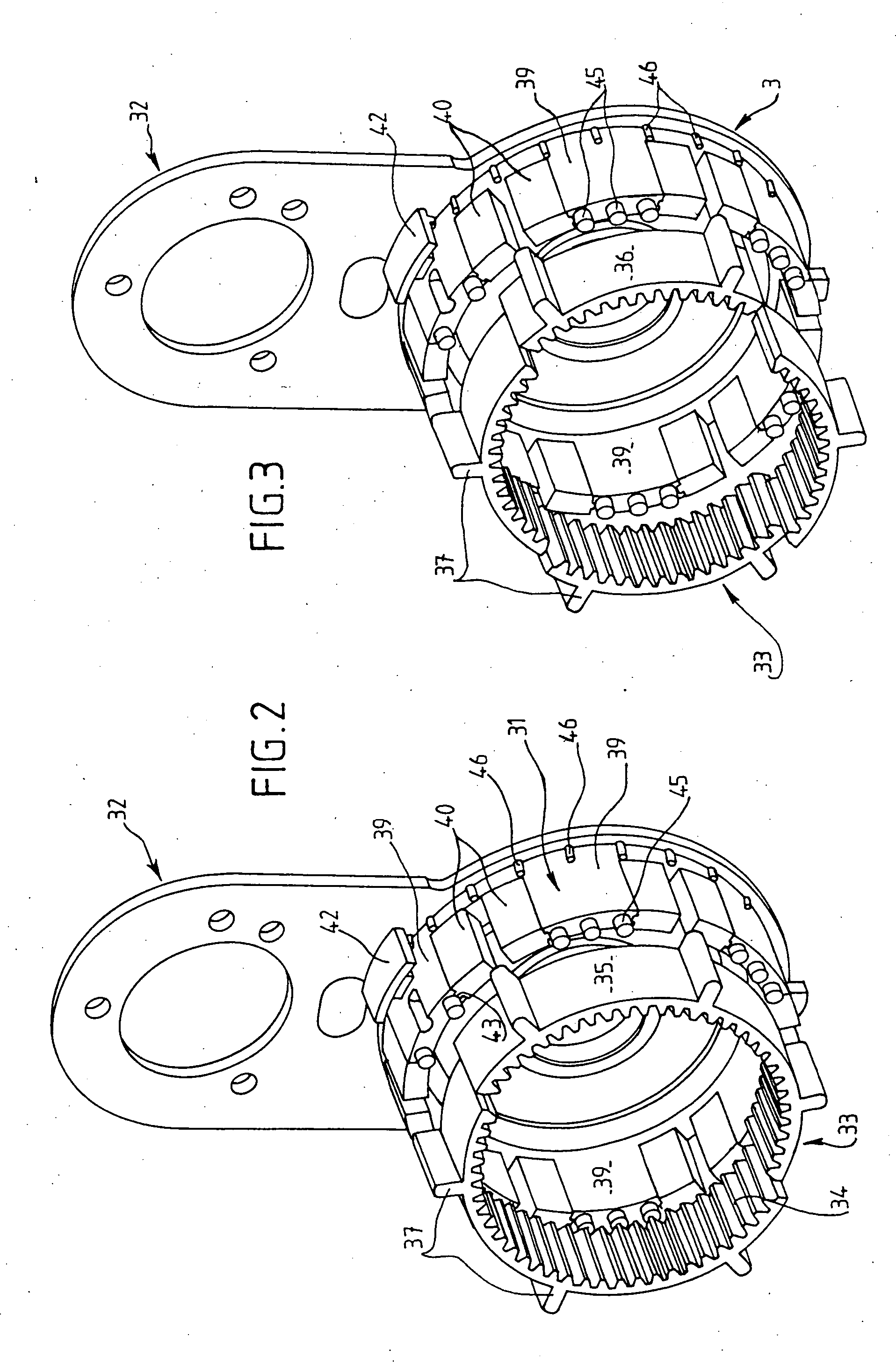 Planetary gearset reduction ring gear for motor vehicle starter