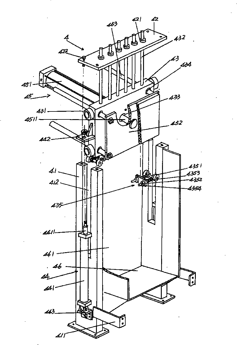 Cattle head controlling device of cattle slaughter machine