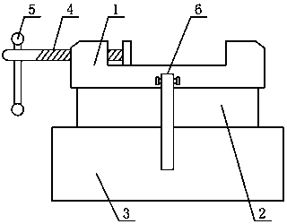 Fixator for metal impact specimen