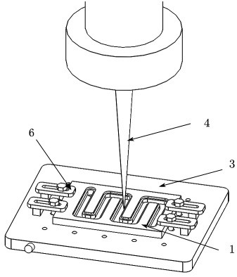 Electron beam surface modeling process of a cold plate with low resistance and enhanced heat transfer