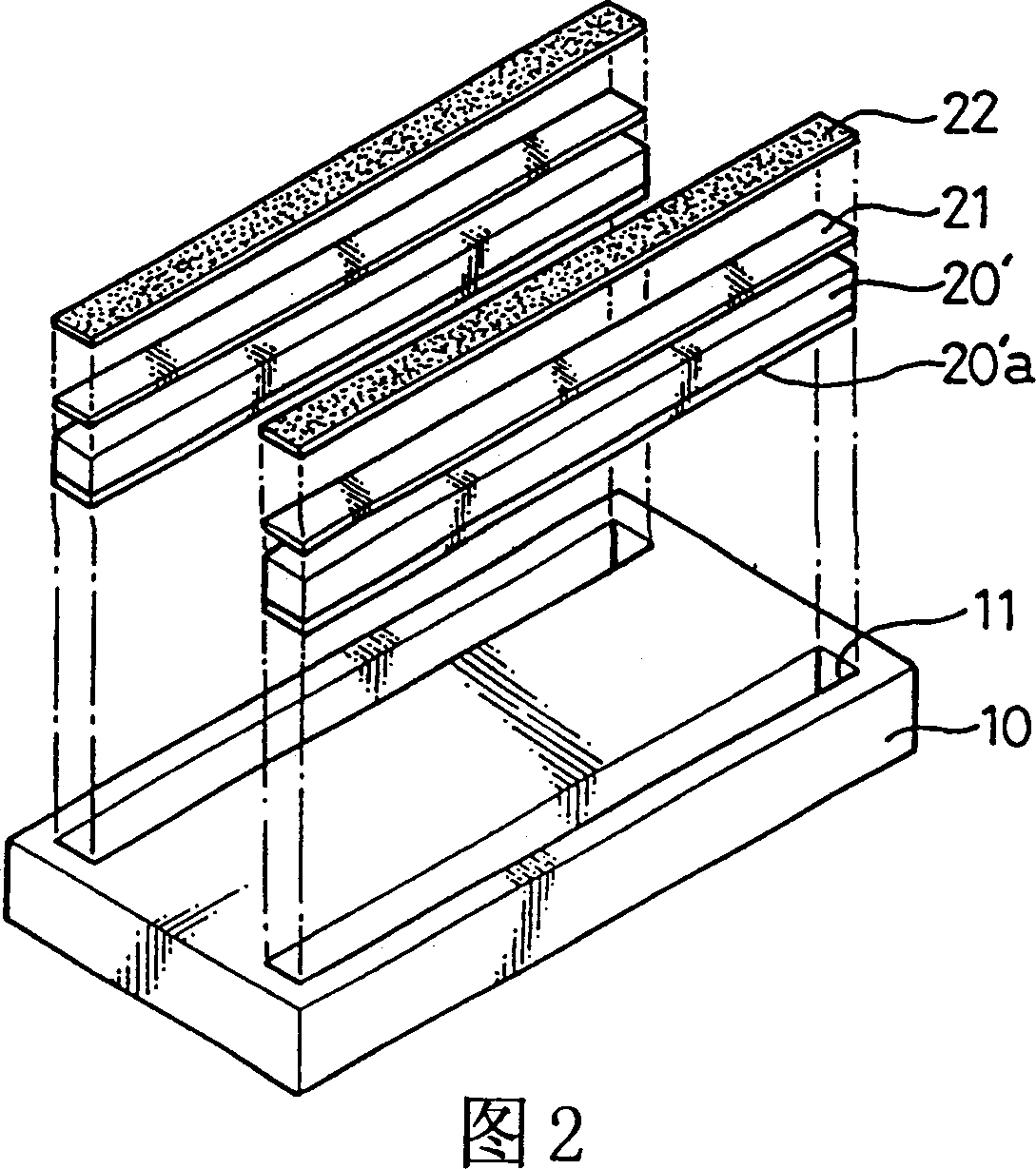 Method for embedding fastening piece to seat cushion