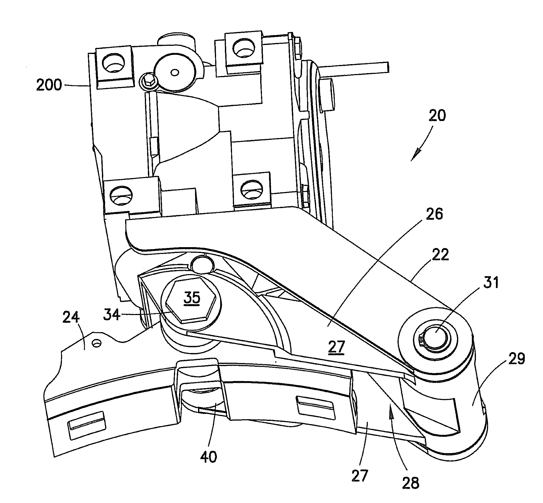 Brake Shoe Support Assembly and Method