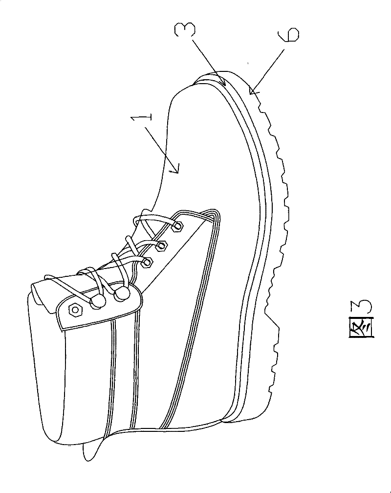Fabricating method of special last fixing shoe