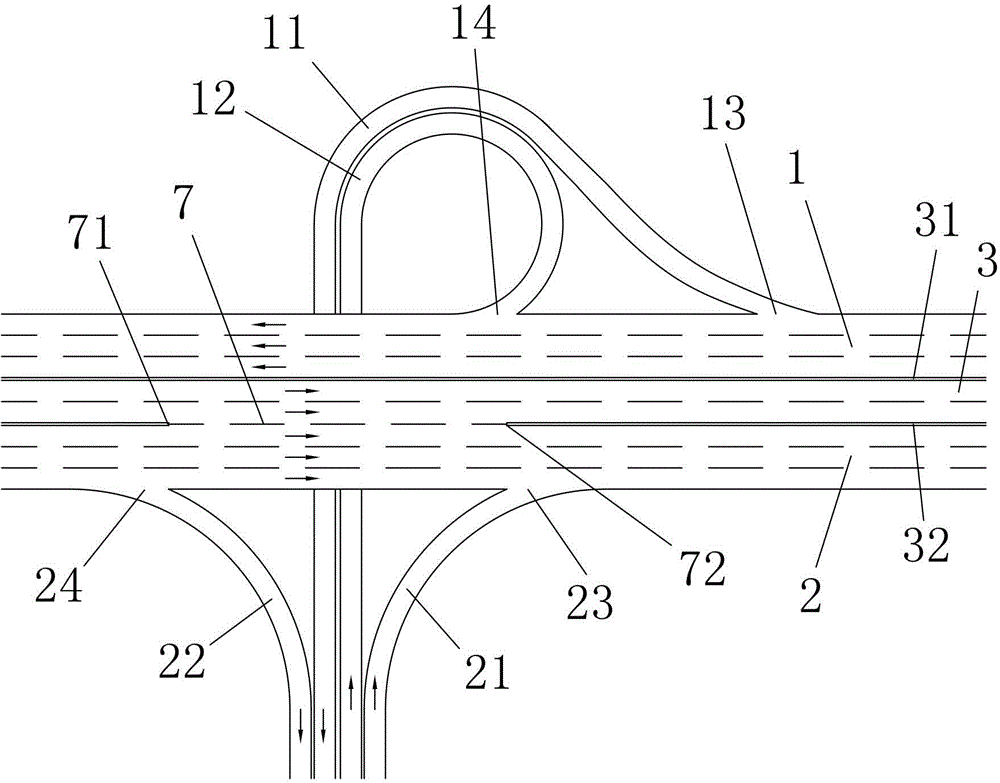 Highway structure