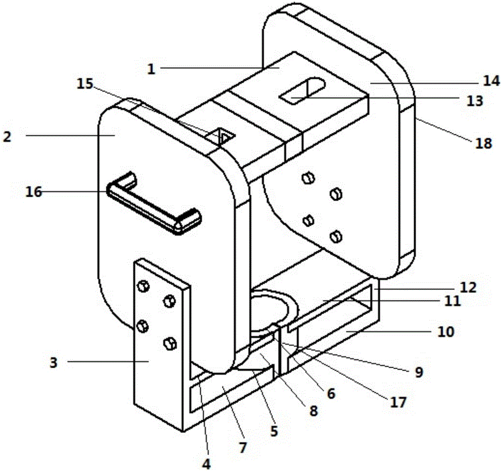 Material transferring clamp capable of measuring material weight