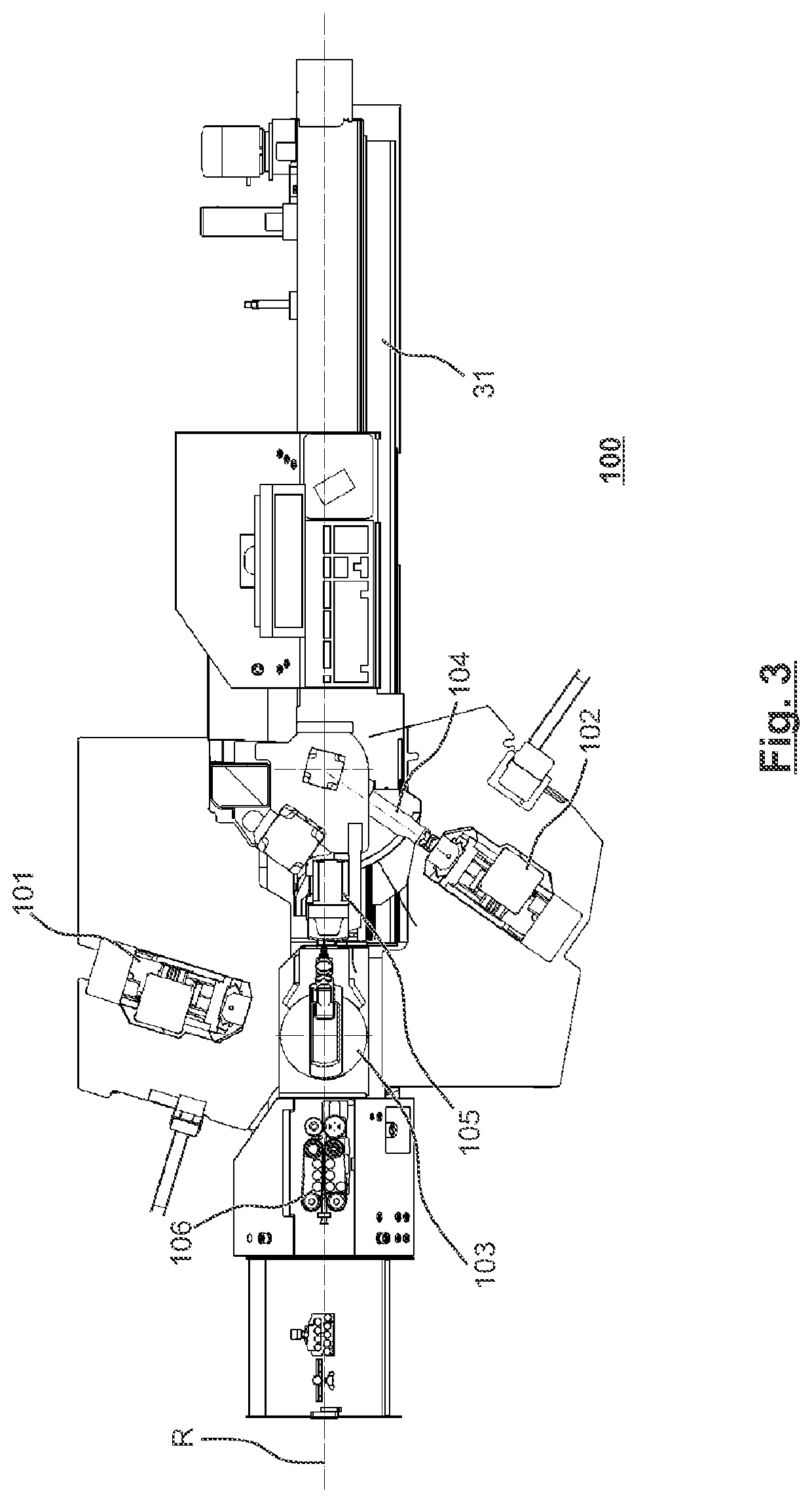 Cable processing device