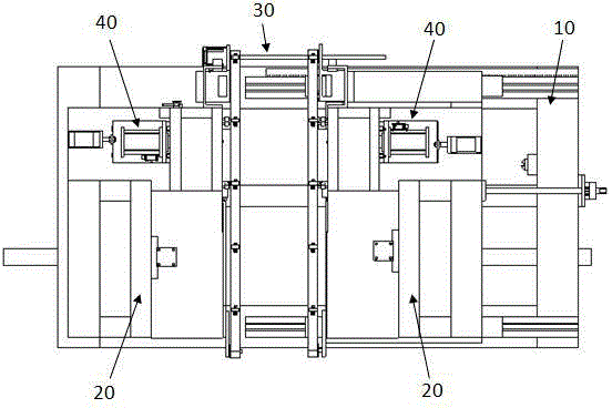 Cutting-off and perforating machine