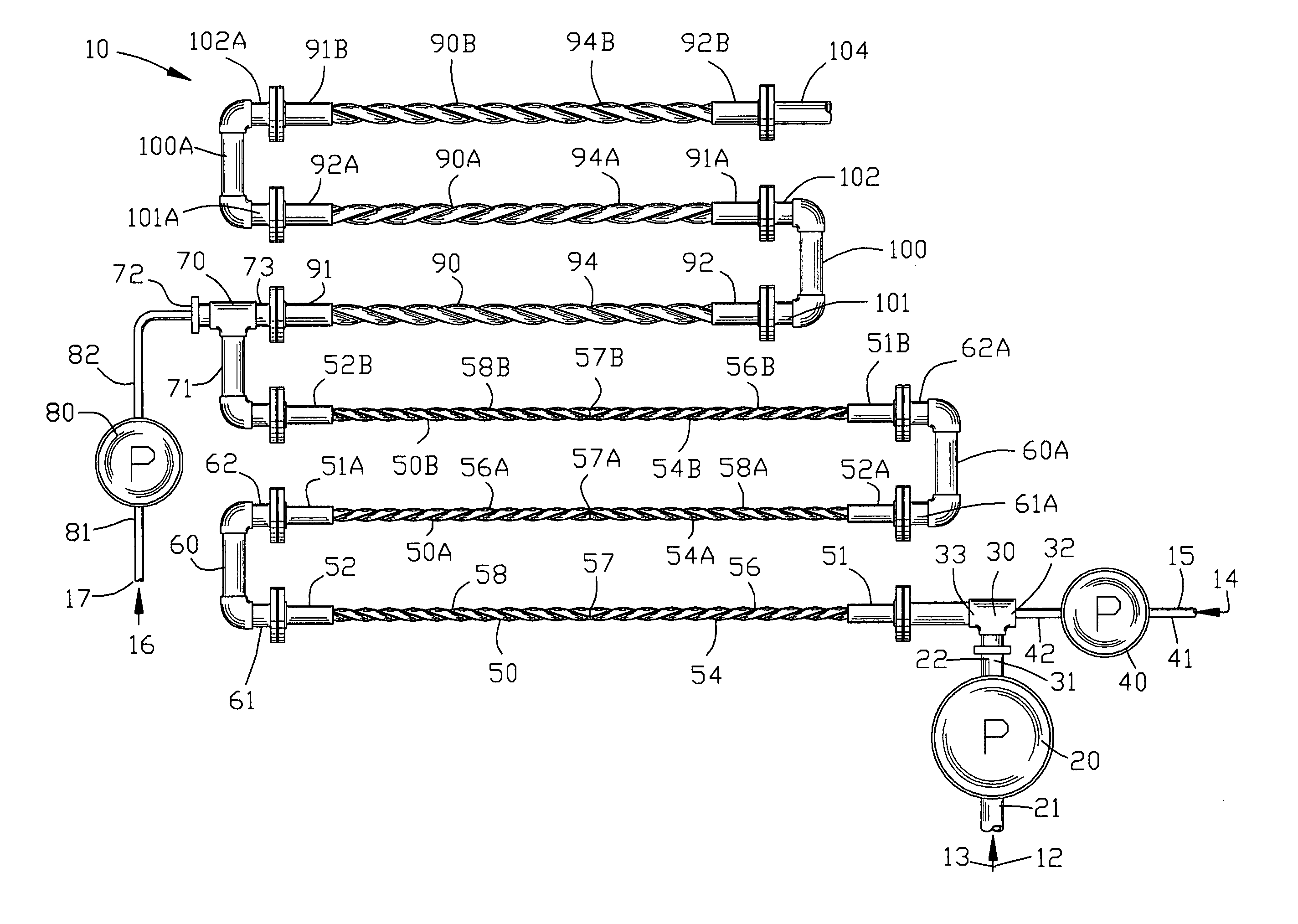 Apparatus and method for treating a liquid