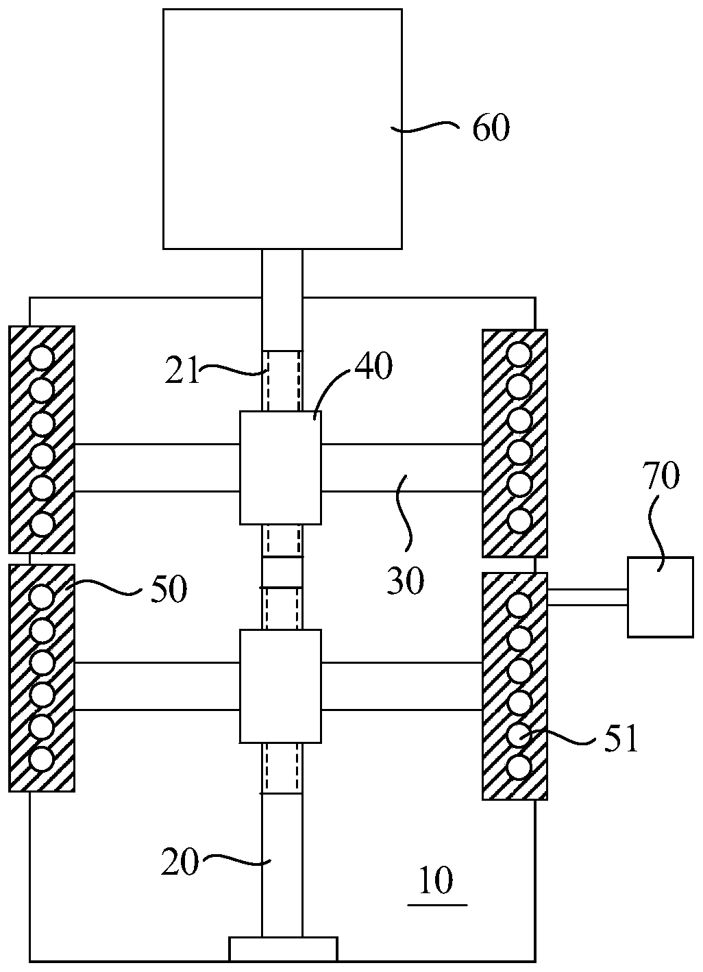 A reaction kettle for the production of surface treatment agent