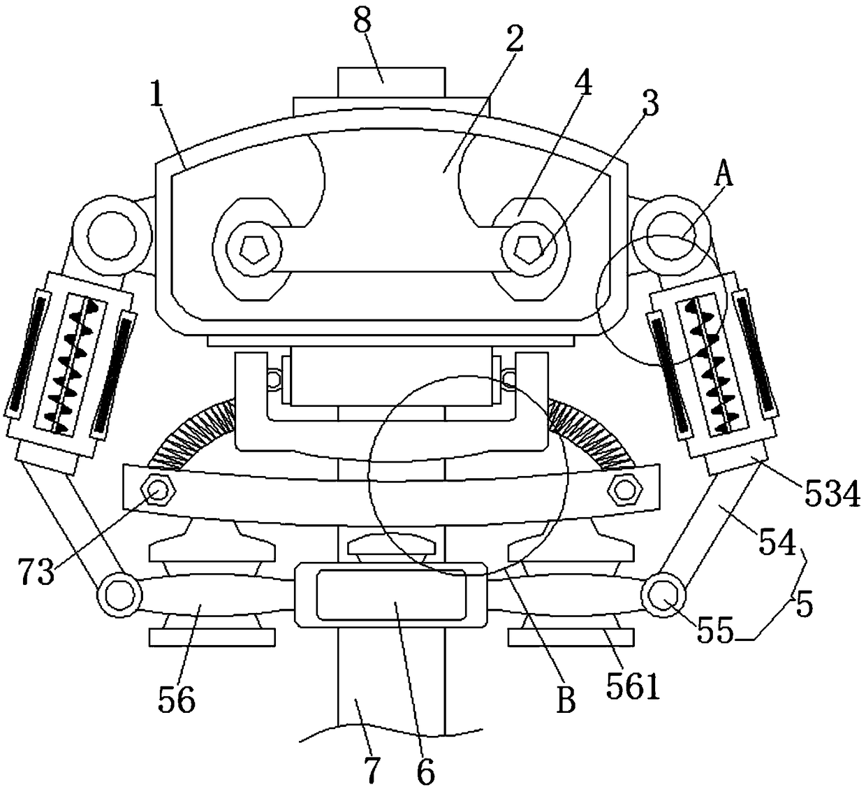 Protective low-altitude power transformation equipment capable of automatically driving sparrows