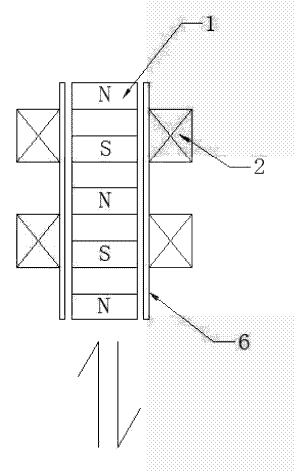 Automobile shock absorber generation device