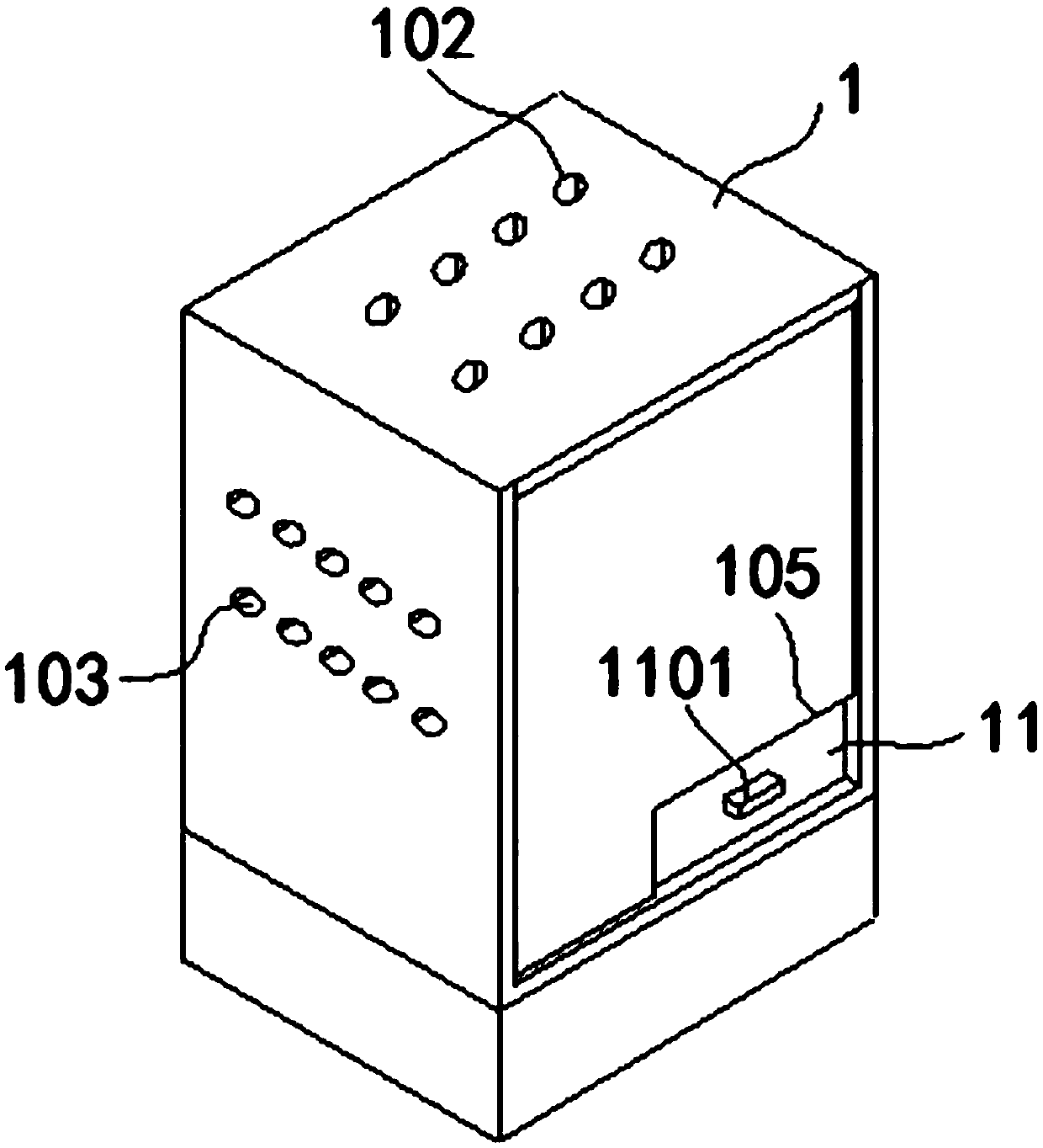 Waste removing device