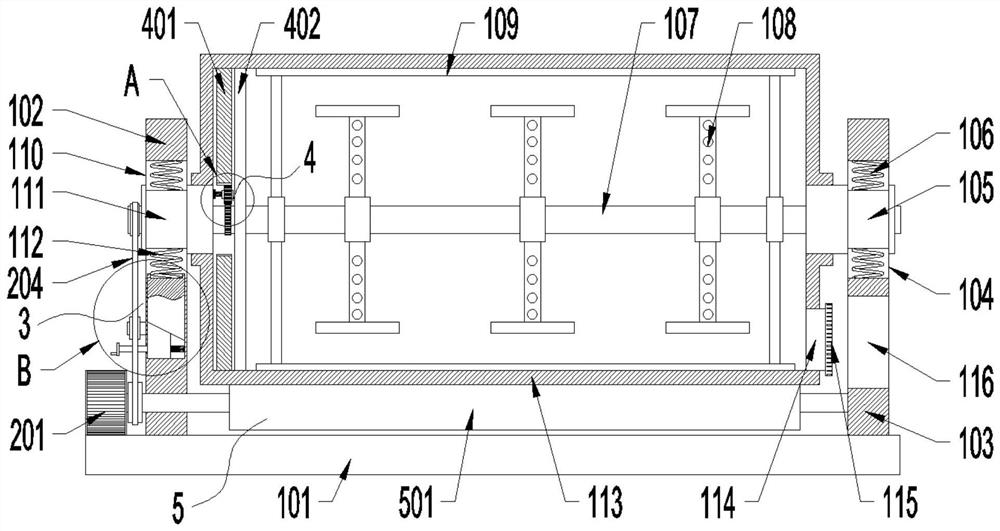 Blending device for coating with shell powder