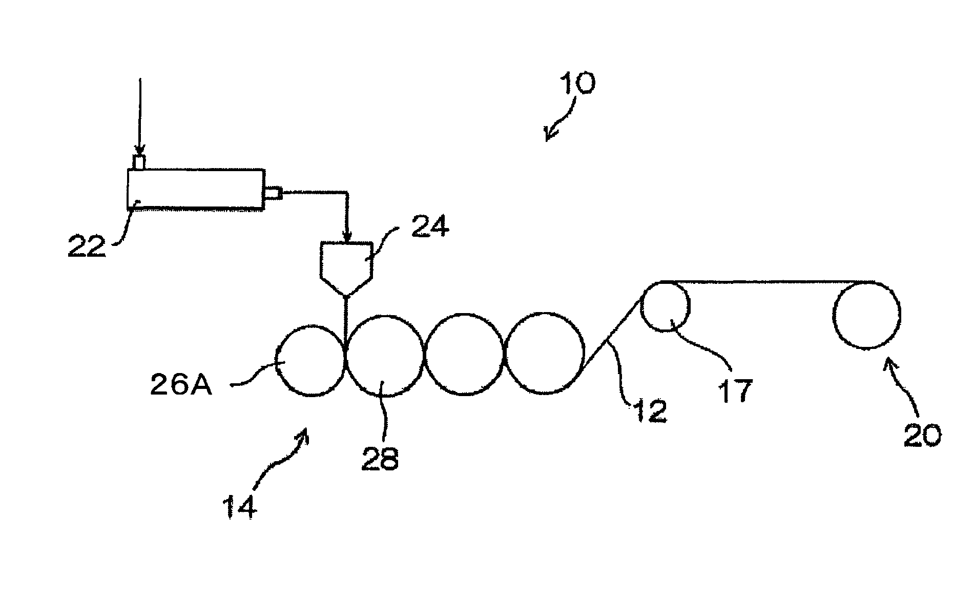 Method of producing a thermoplastic film