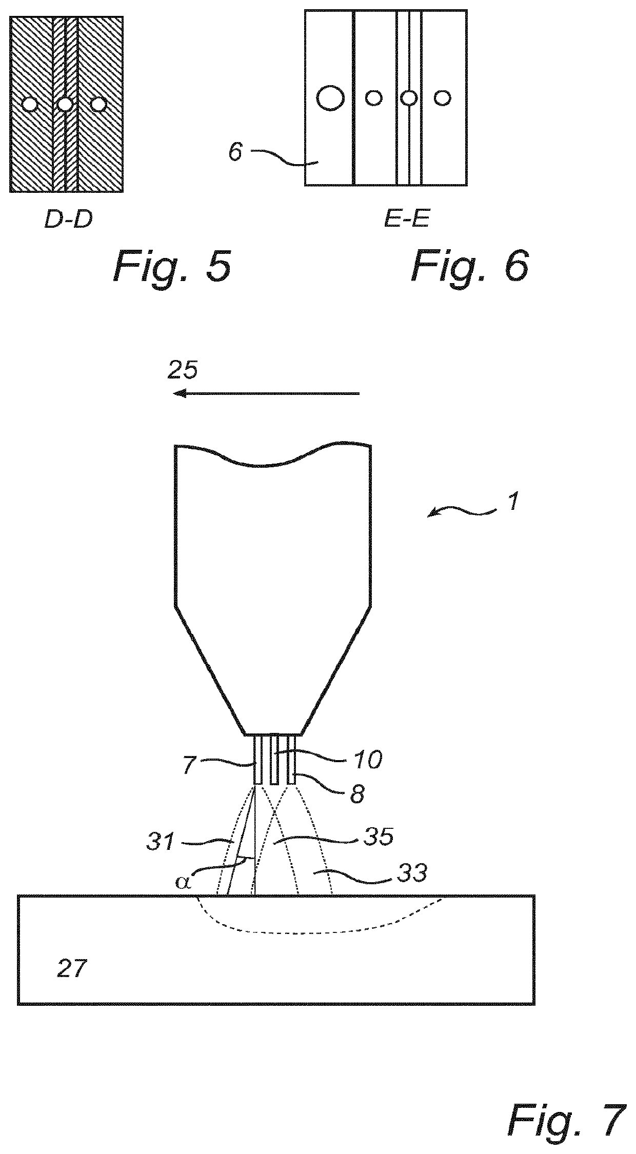 Tandem arc welding head and a welding arrangement for overlapping arcs to a cold wire electrode