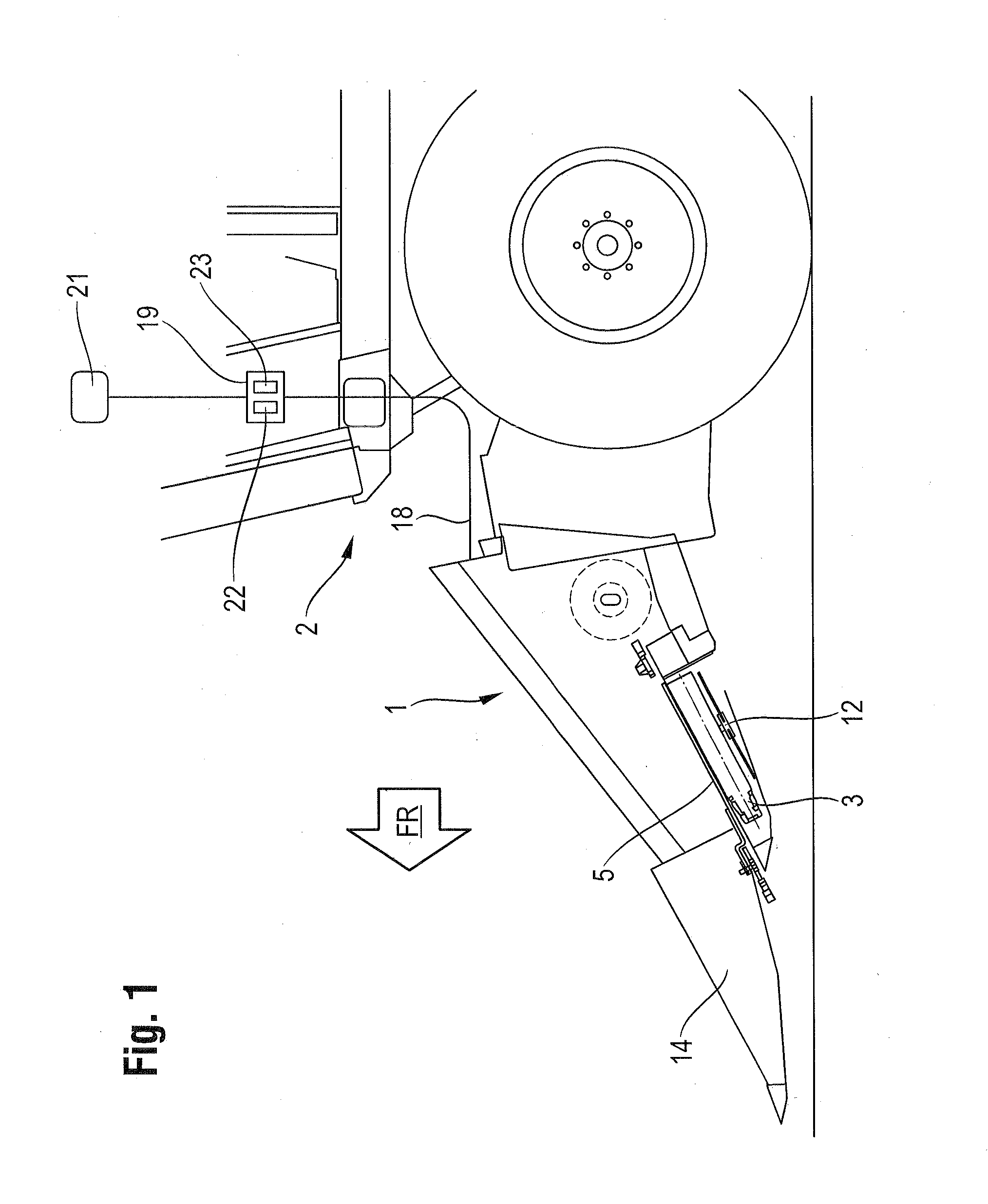 Method for operating a snapping unit having stripper plates with variable spacing