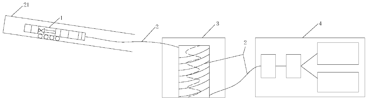 Observation inversion system and method for mining coal rock structure and gas changes