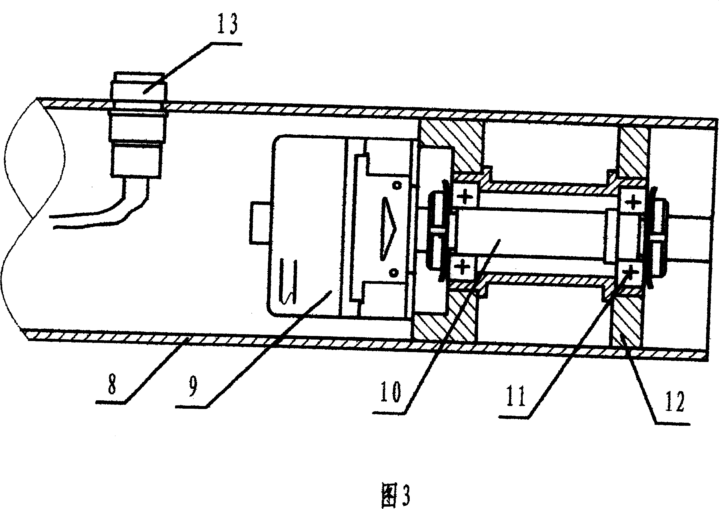 Rotating telescopic vehicle measuring apparatus