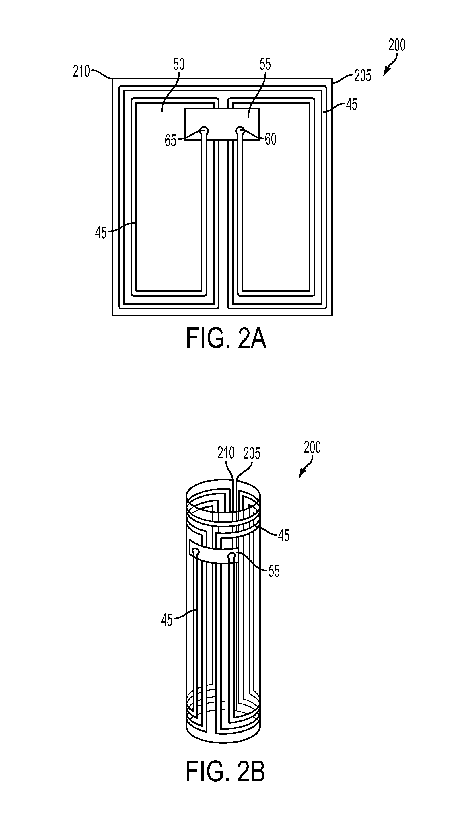 Omni-directional antenna for a cylindrical body