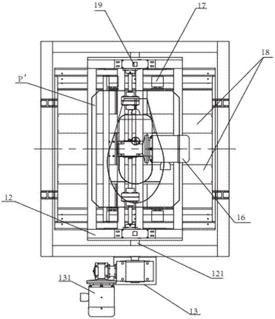 Automatic overturning and conveying device for high-pressure toilet bowl molding blank