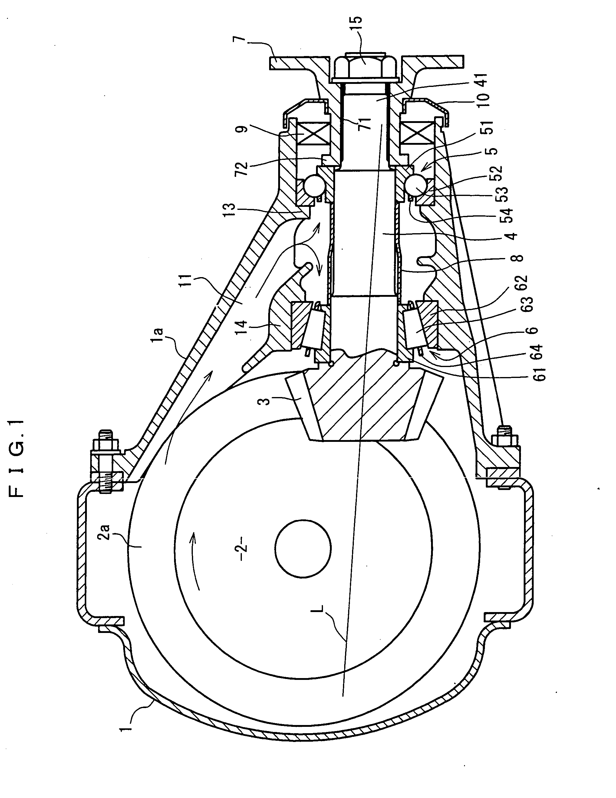 Bearing apparatus for supporting pinion shaft