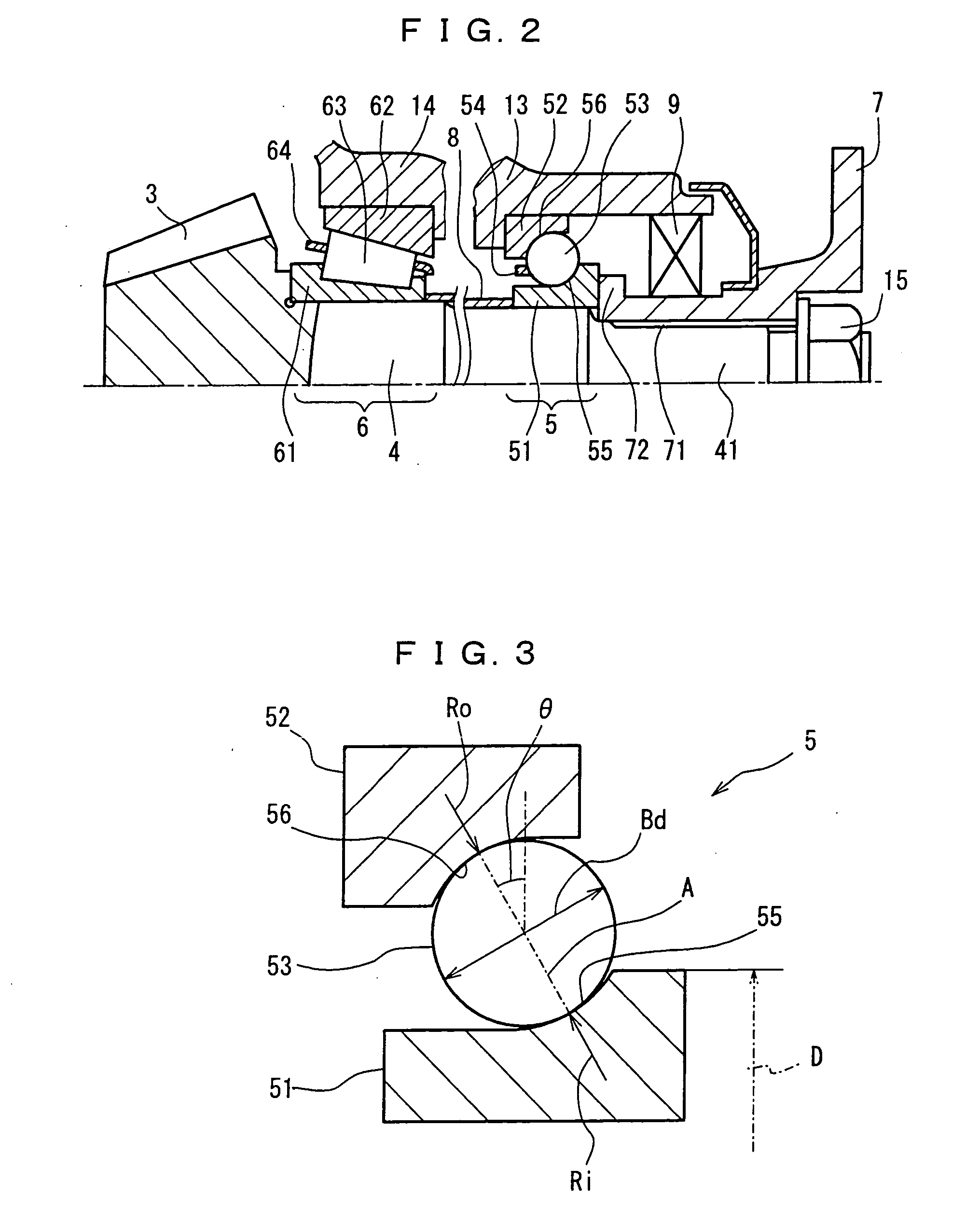 Bearing apparatus for supporting pinion shaft