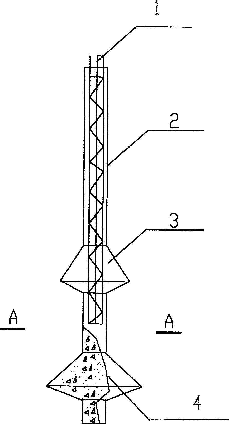 Variable bearing disk club-footed pile forming equipment