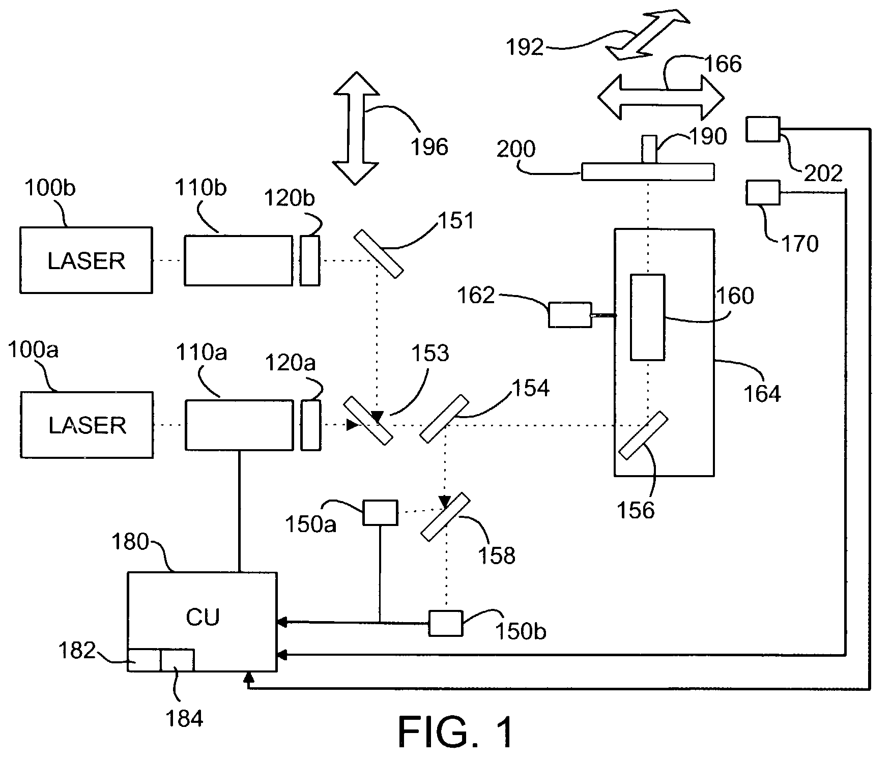 Method for improved focus control in molecular array scanning by using a symmetrical filter to determine in-focus-distance