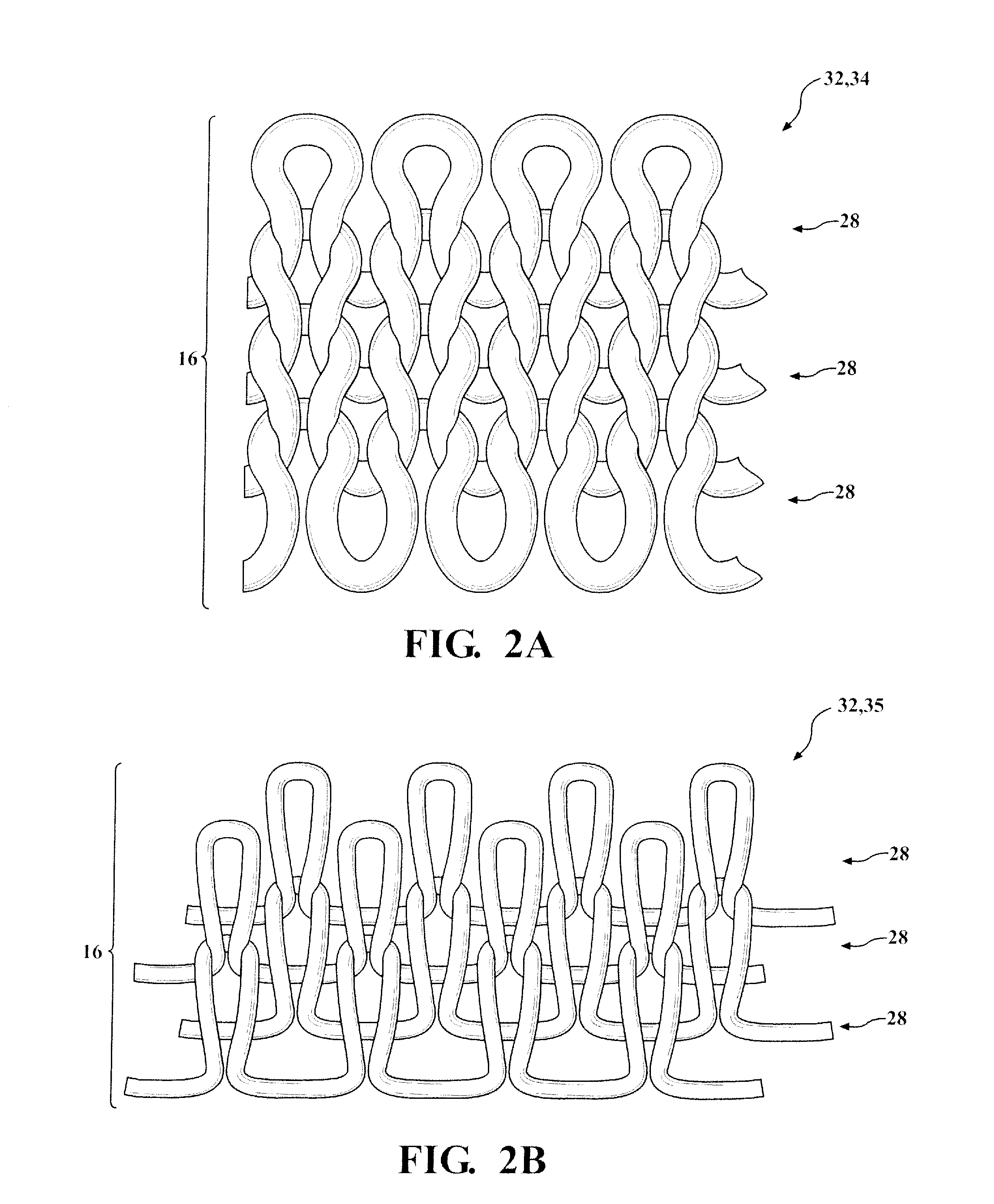 Corrugated knit sleeve and method of construction thereof