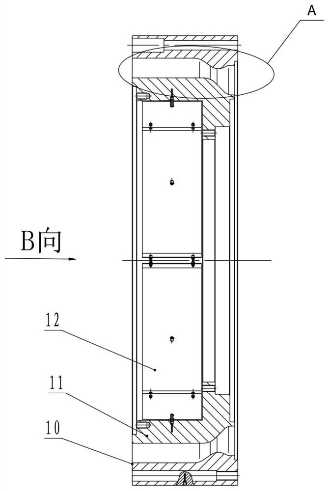 A mold for cross-standard production of high-density large-diameter polyethylene pipes