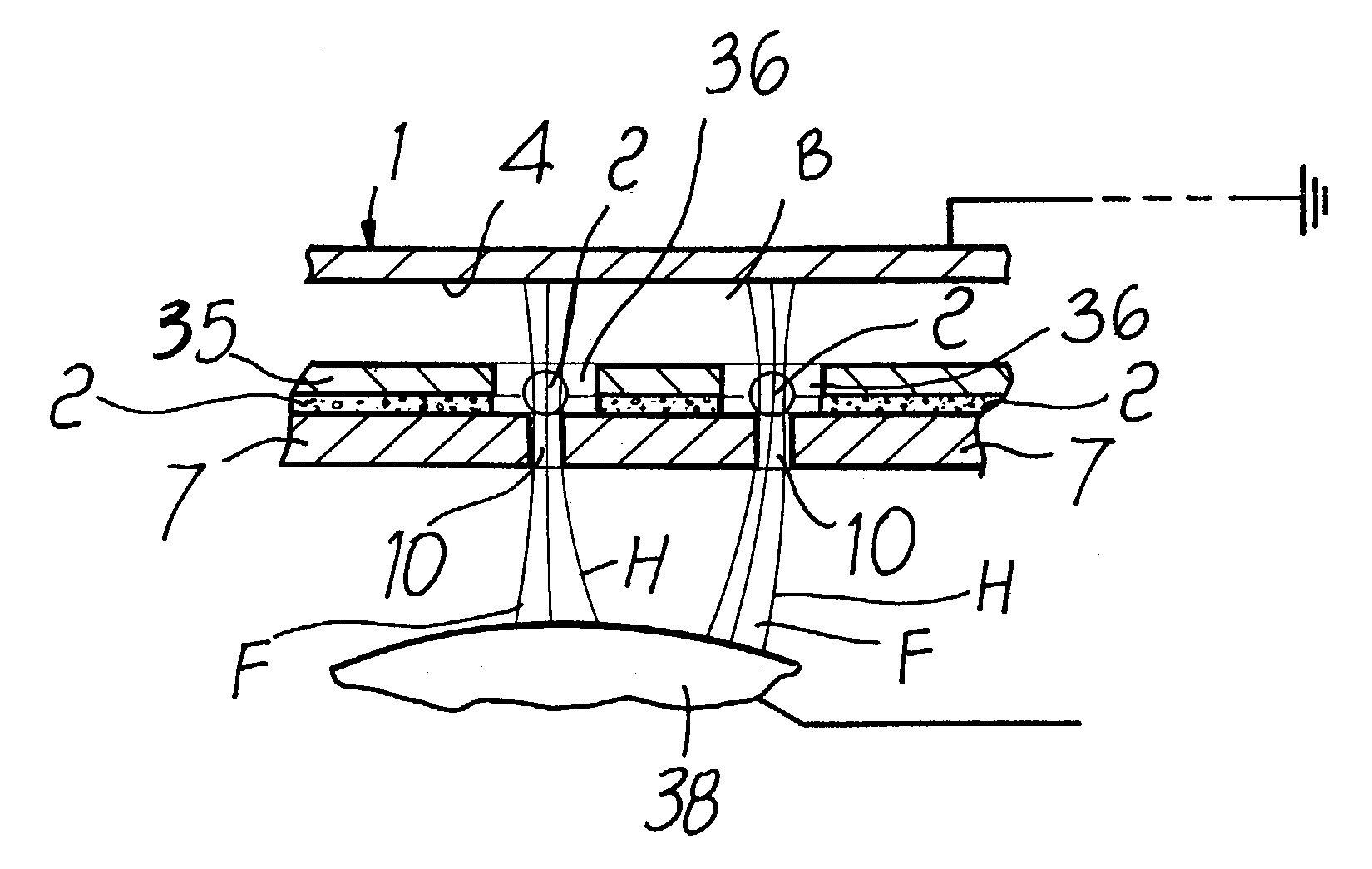 Method for finishing a manufactured article by powder painting