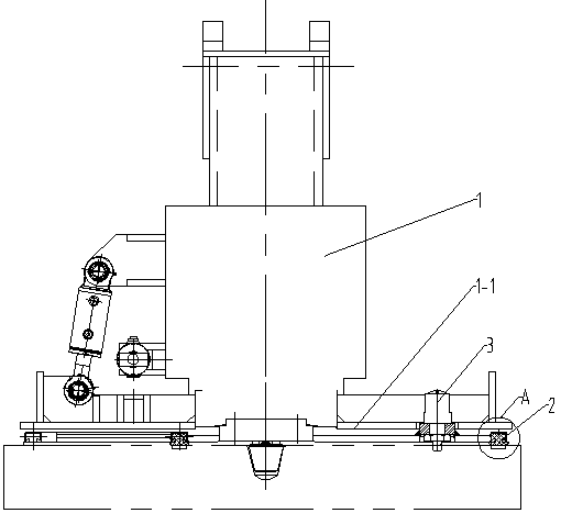 Segment grabbing-lifting detecting device for vacuum suction cup