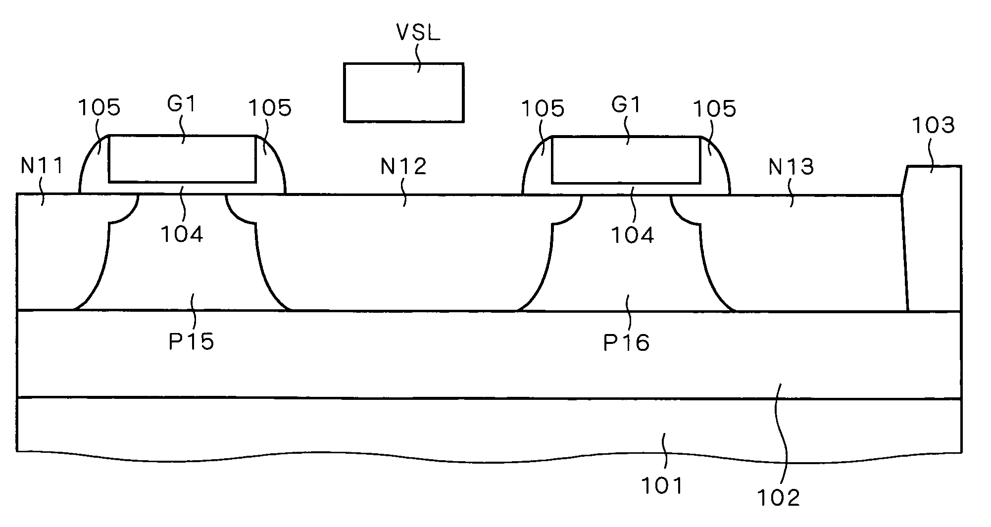 Semiconductor device, method of manufacture thereof and semiconductor integrated circuit
