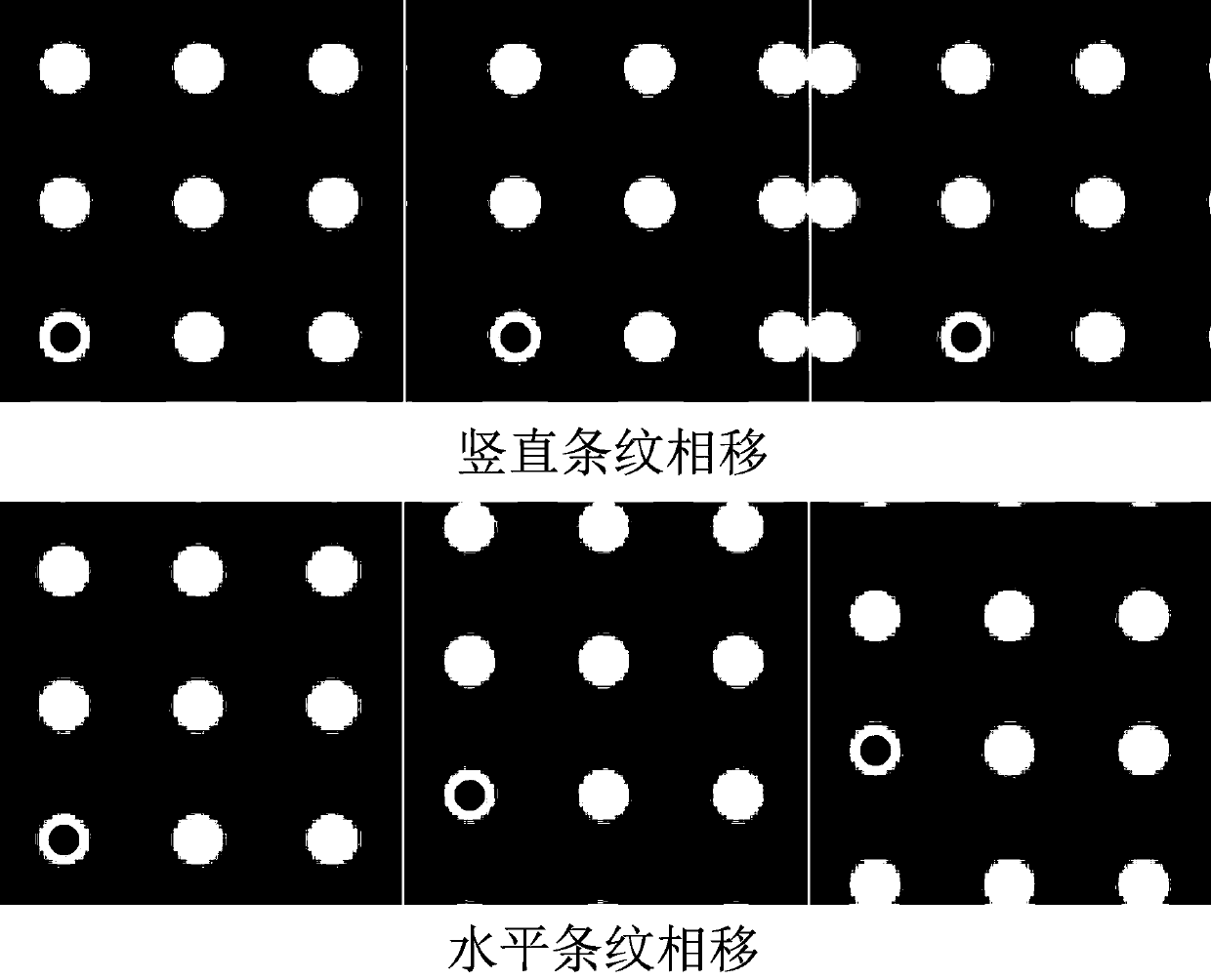 An Orthogonal Grating Phase Shift Method for Three-dimensional Surface Shape Measurement