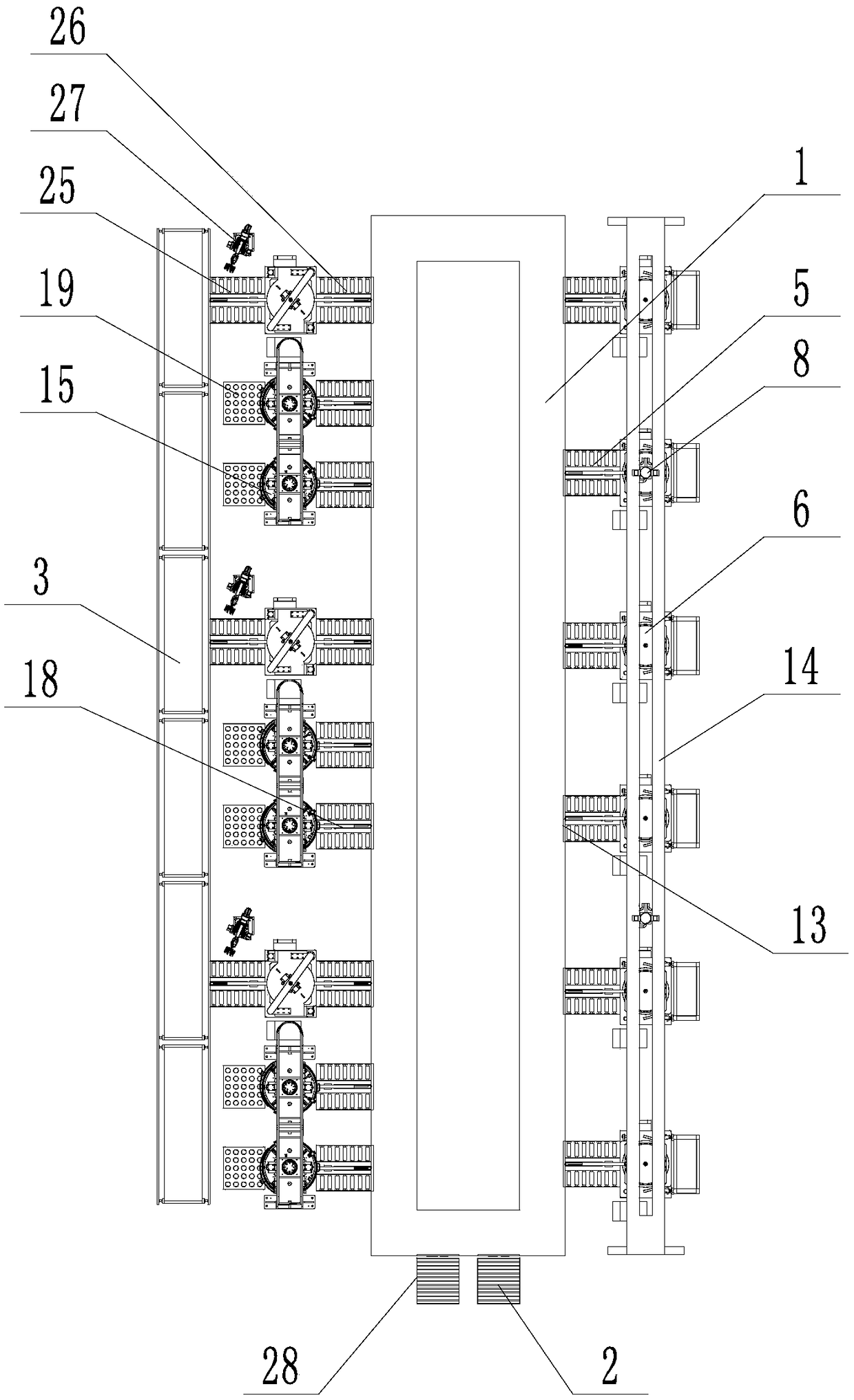 Rubber and plastic product continuous production system and production method