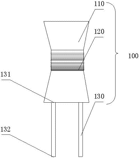 Inductance element and its preparation process