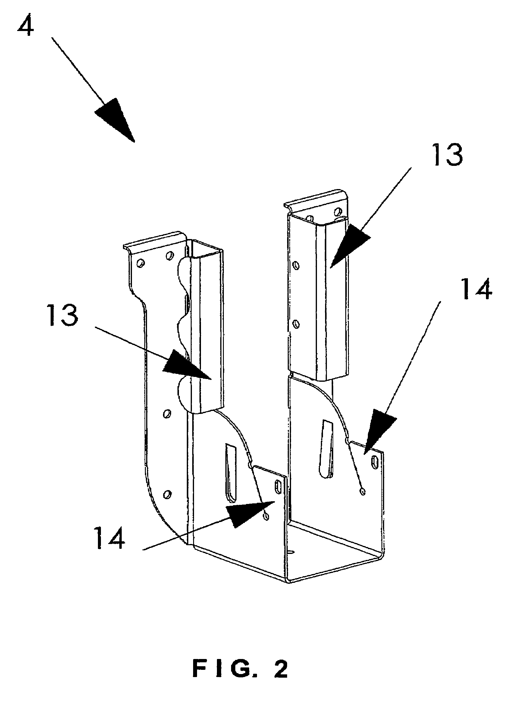 Method and system of framing components and hangers used in a structural interface
