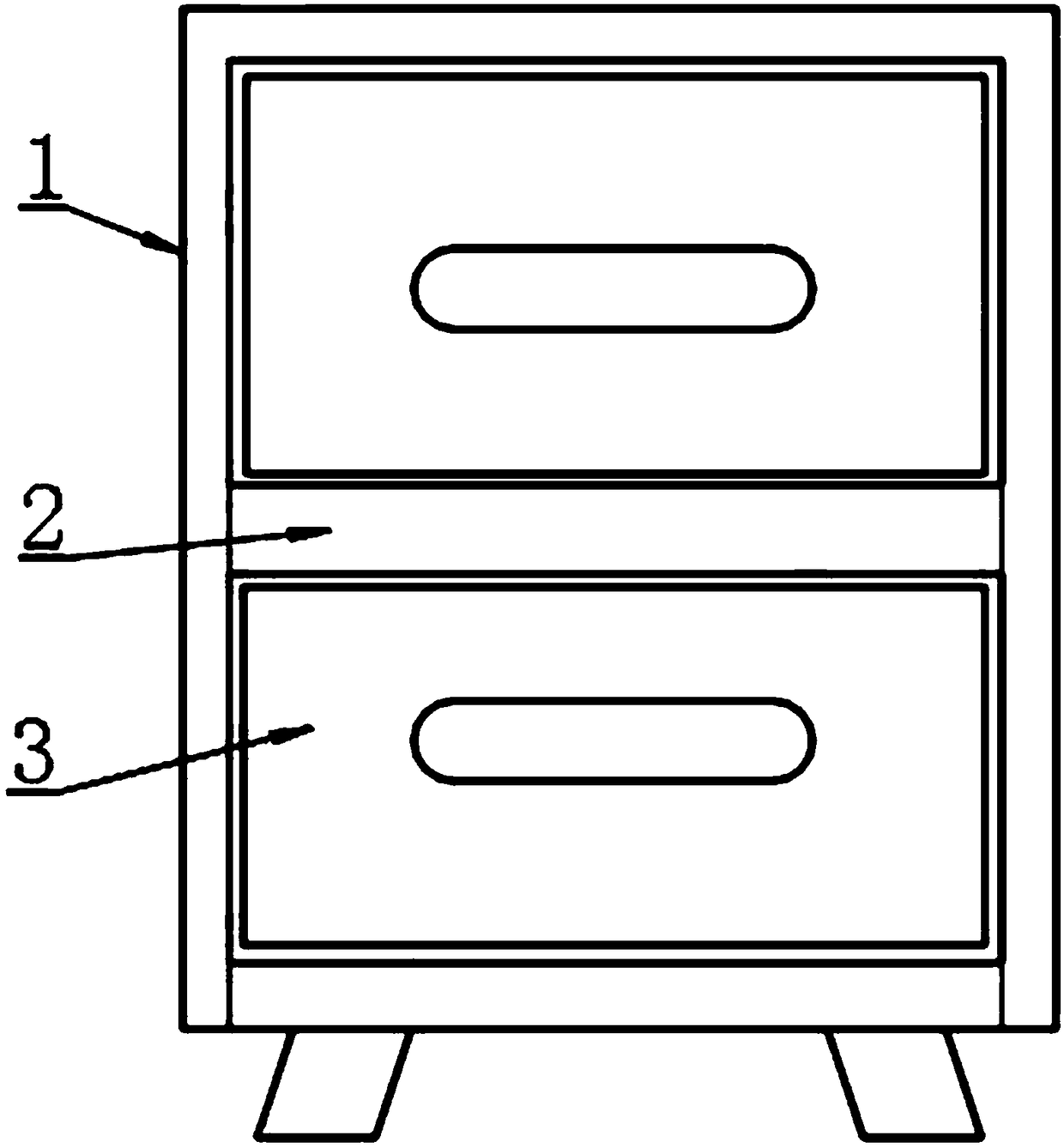 Multifunctional intelligent control drawer cabinet
