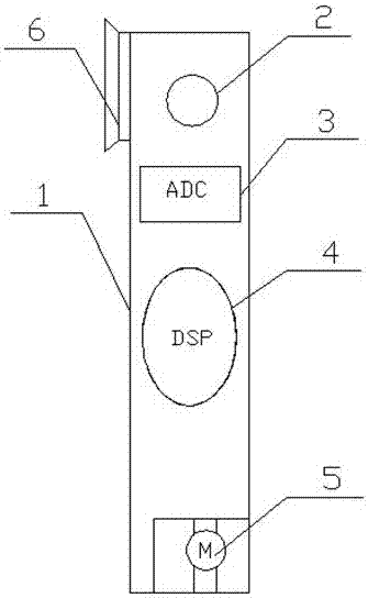 Bone conduction hearing aid rod