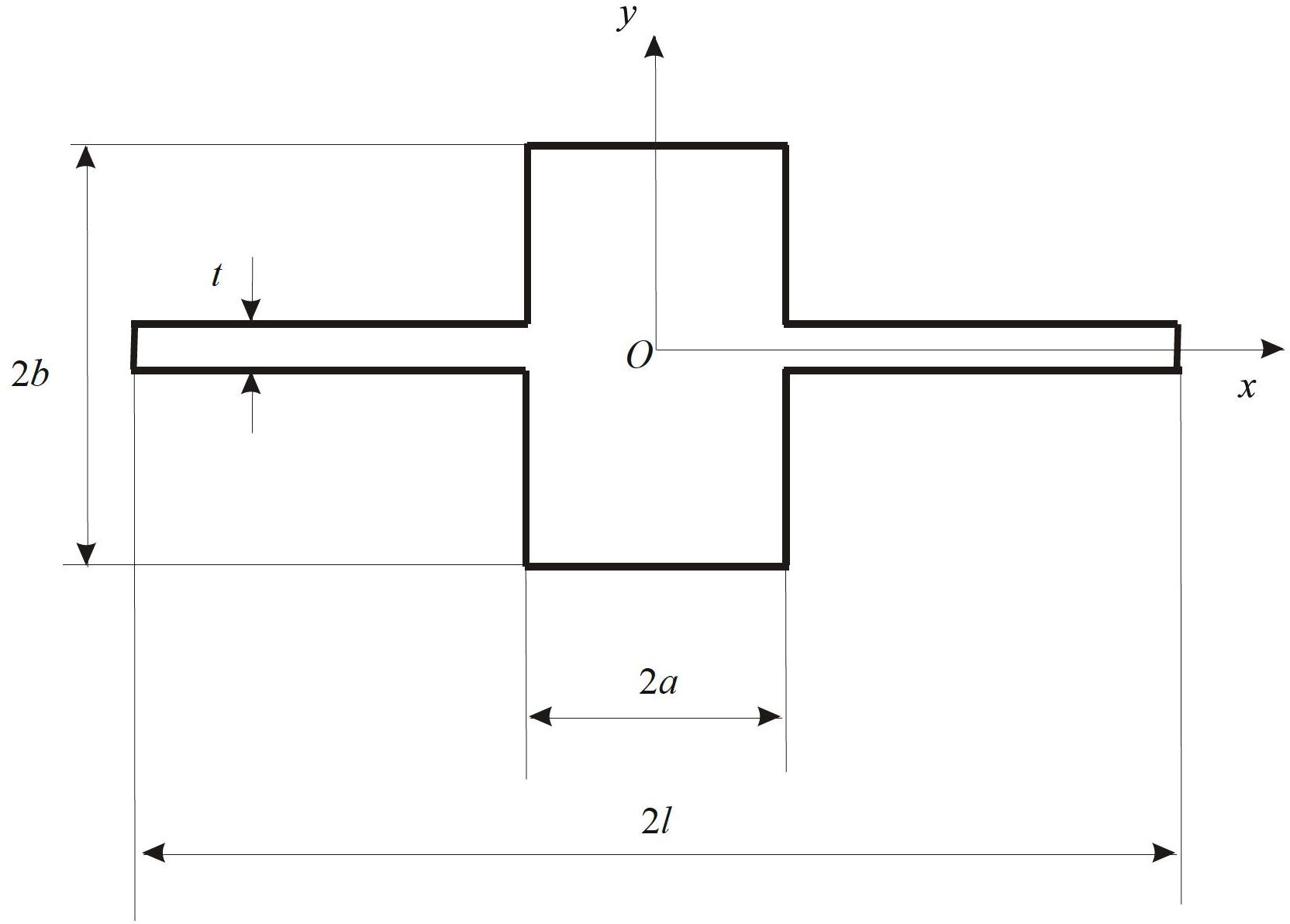 Method for determining dimension of rectangular beam section of low-speed flutter main beam model of airplane