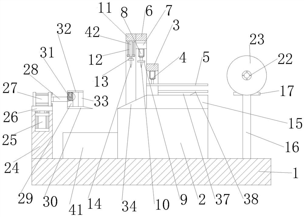 Waste recycling and cutting equipment for non-woven fabric processing