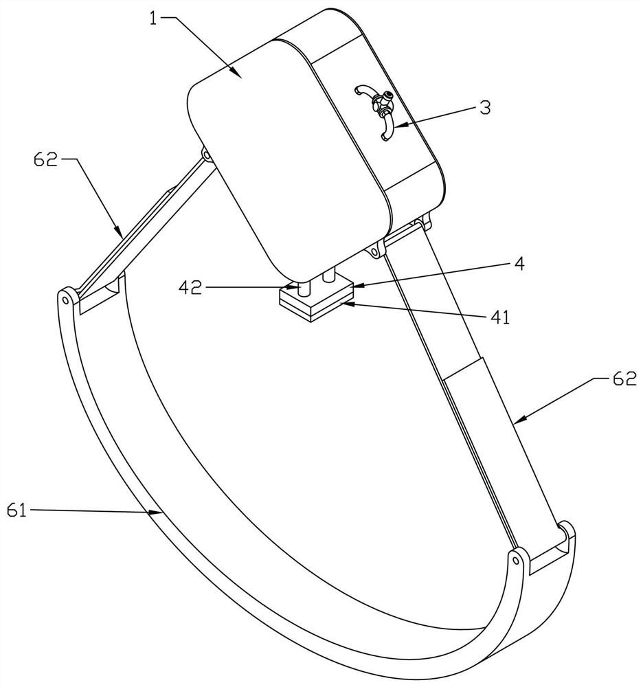 Nursing device for assisting blood purification