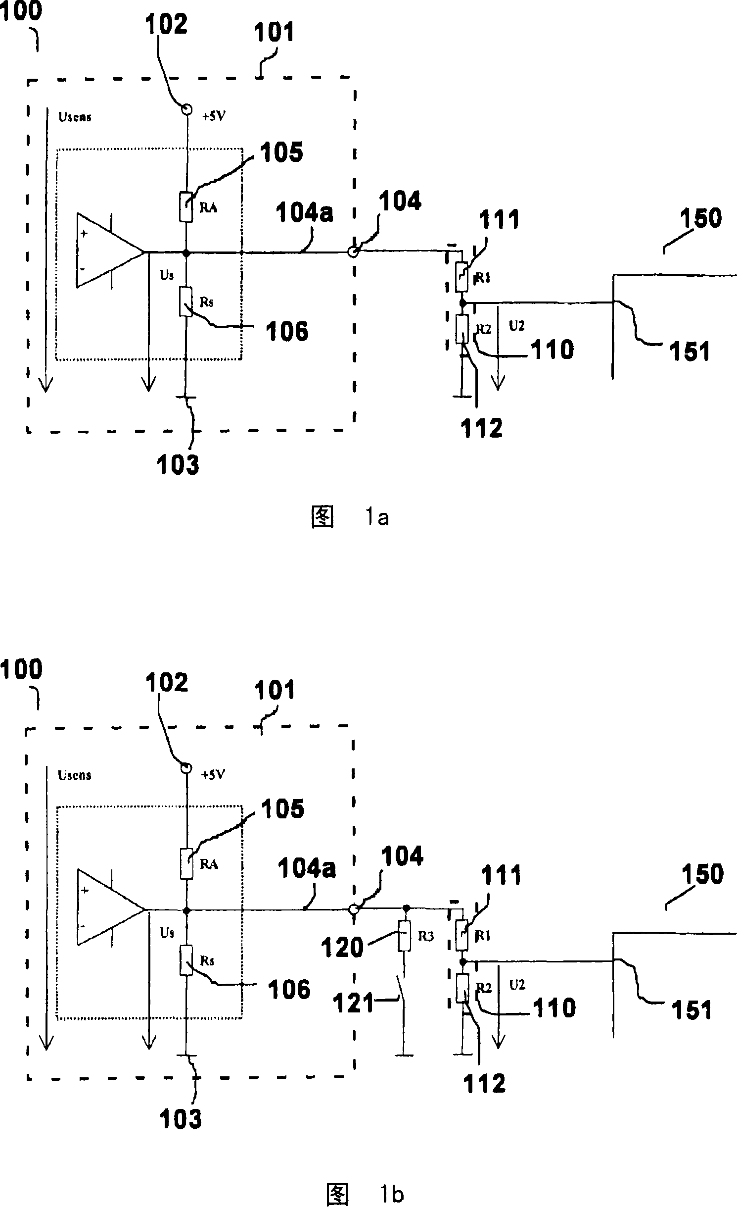 Method and device for monitoring a first voltage value