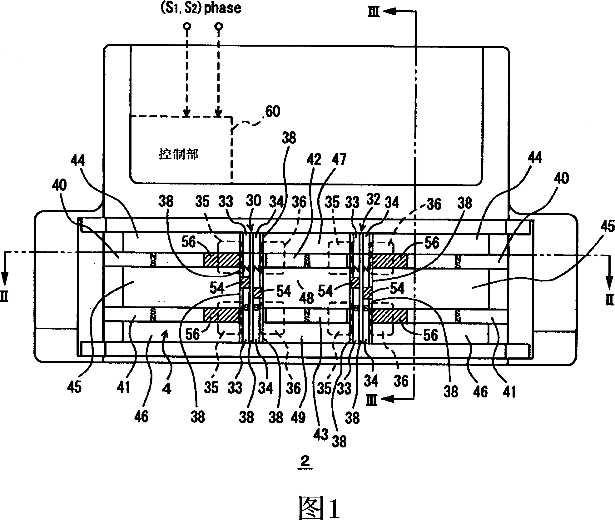 Selection actuator for knitting member