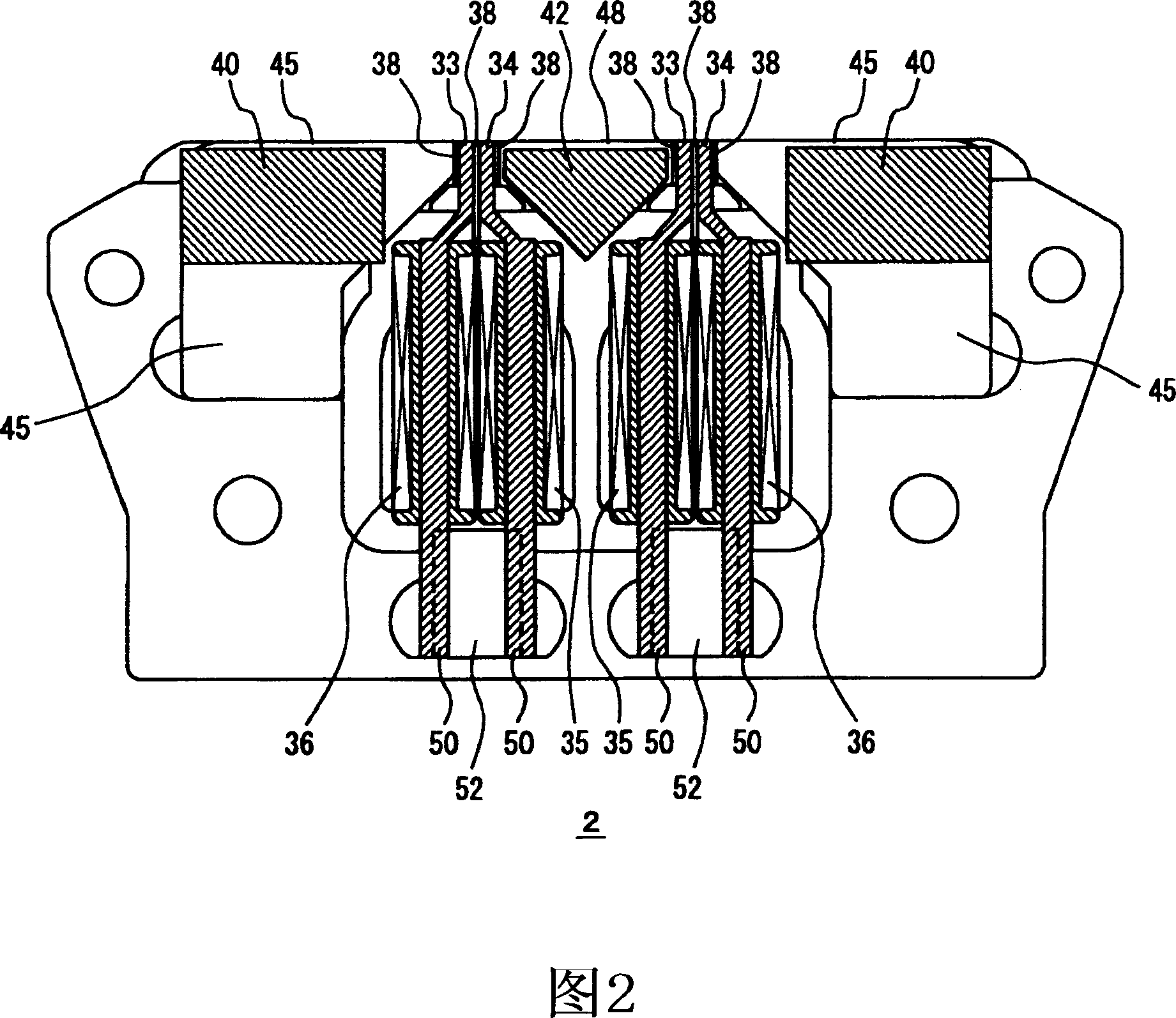 Selection actuator for knitting member